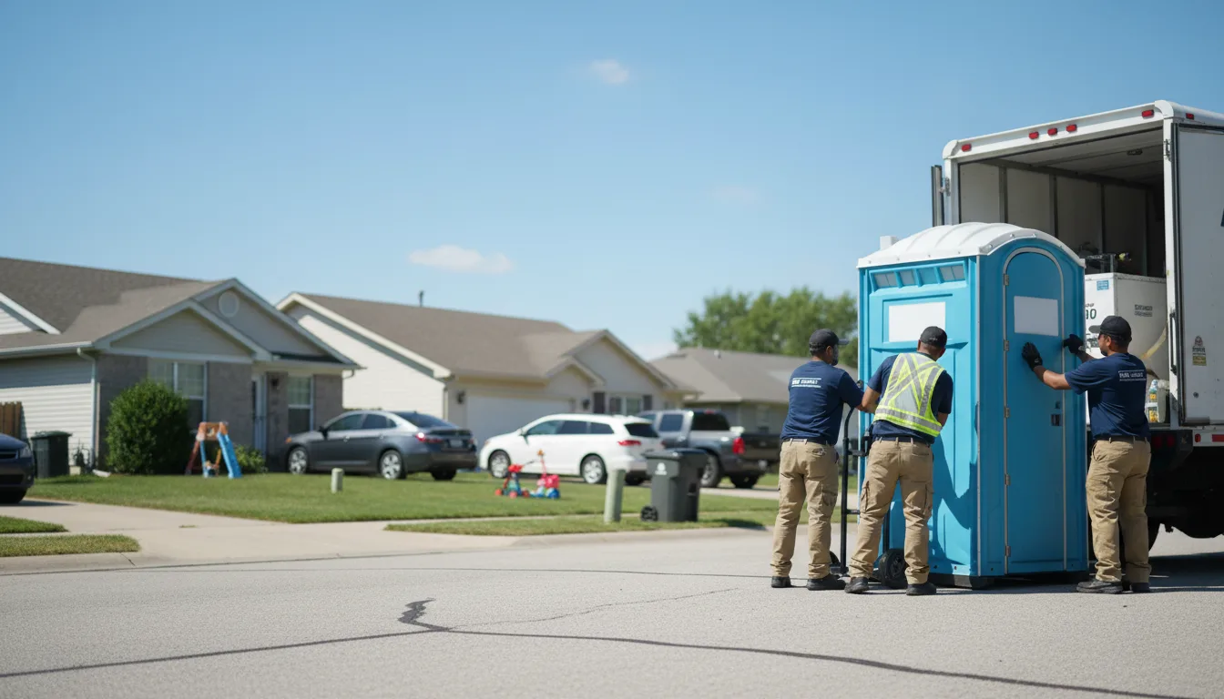 Standard Porta Potty Rentals in White Cloud, MI near me